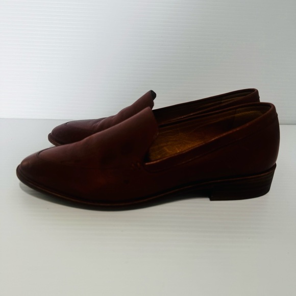 Madewell Frances Brown Leather Loafers Size 7 1/2 - Picture 5 of 14